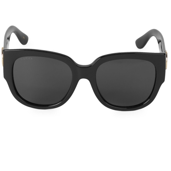 Gucci Square Black Sunglasses - Picture 12 of 13